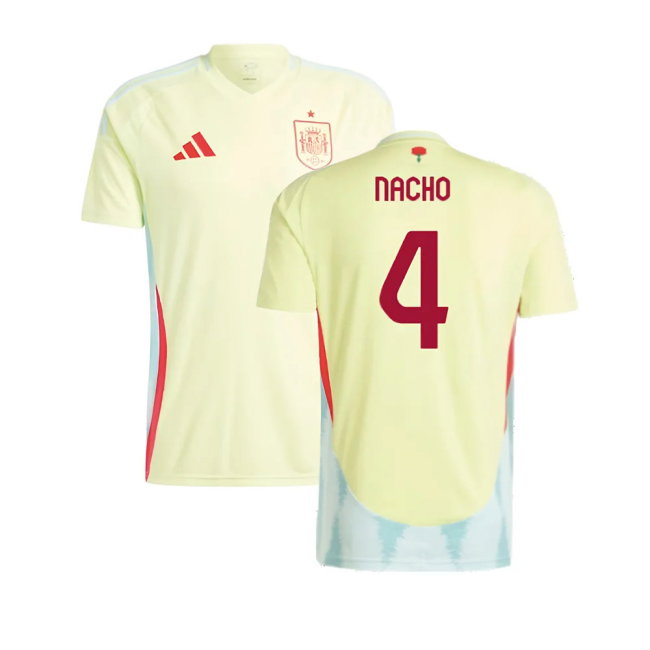 2024-2025 Spain Away Shirt (Nacho 4)-SoccerKits Hub | Buy Soccer Jerseys Online
